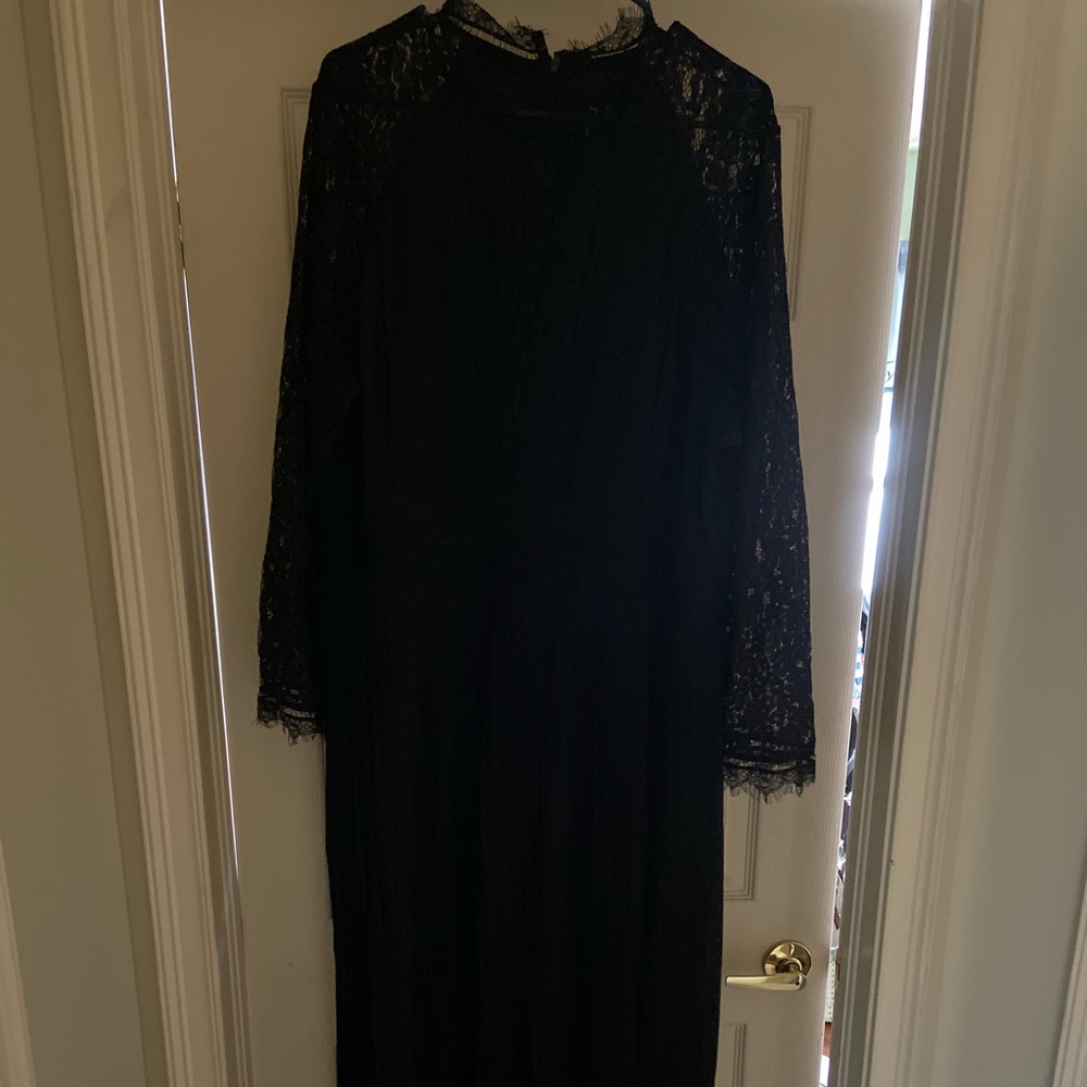 COPY - ASOS Black Bridesmaid Dress Lace
